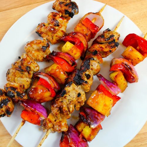 Grilled Honey Chicken Kebabs with Pineapple – ARAVILLA Yacht Charters